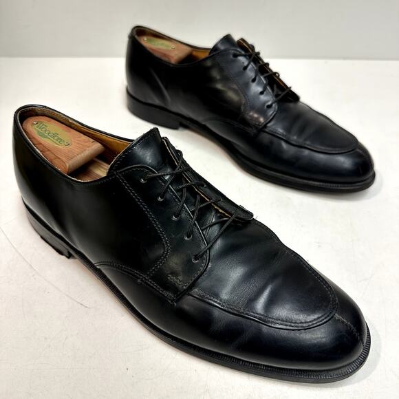 VERY GOOD Rancourt & Co. x Cole Haan Split Toe Derby Black Calf Made in USA 10.5 - Picture 11 of 14